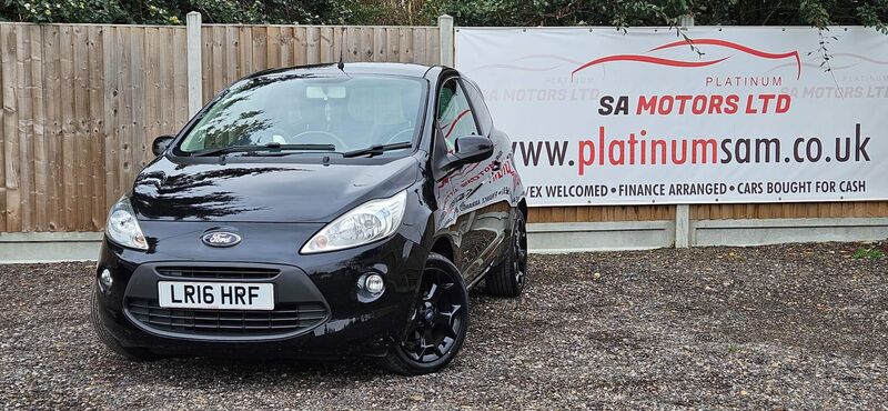 View FORD KA 1.2 Zetec Black Edition Euro 6 (s/s) 3dr