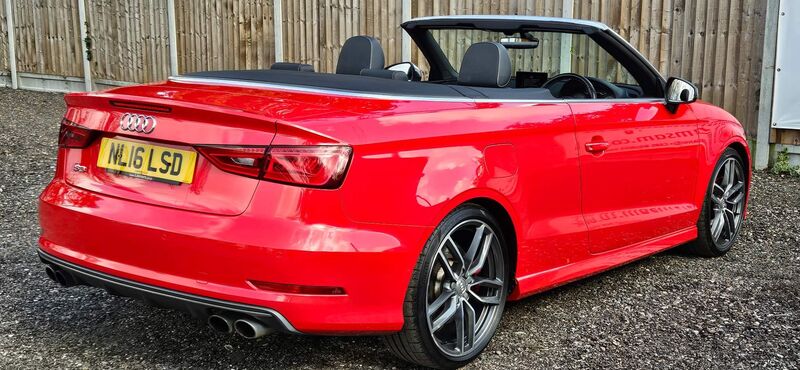 View AUDI S3 2.0 TFSI Cabriolet S Tronic quattro Euro 6 (s/s) 2dr (Nav)