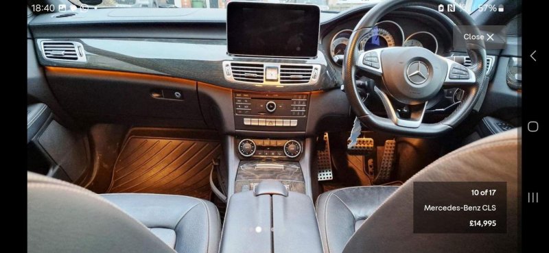 View MERCEDES-BENZ CLS 2.1 CLS220d AMG Line (Premium) Shooting Brake G-Tronic+ Euro 6 (s/s) 5dr
